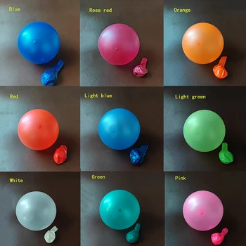 10pcs Azul cor-de-Rosa de Aniversário, Balões Branco Pérola Balão de Festa de Casamento Decoração Ar Bolas de Crianças Brinquedos para Crianças, Balões de Preço Baixo