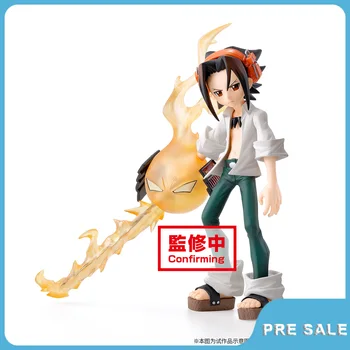 14Cm Pré Venda Anime Yoh Asakura Shaman King Figura de Ação Original, Feito à Mão Coleção de Modelo de Brinquedos, Presentes para Crianças