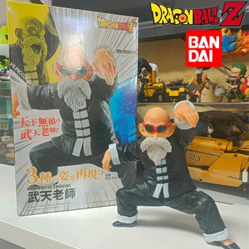 15cm Dragon Ball Z Figura do Mestre Kame Kame Sennin Três Figuras Cabeça Substituível Ichiban Kuji Jackie Chun Pvc Boneca Brinquedo de Criança Presente
