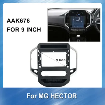 9 Polegadas DVD Player do Carro Moldura Para MG HECTOR Instalação de Quadro Kit Auto-Rádio Multimédia NAVI fáscia