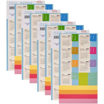 Adesivos Guias Planejador De Calendário Mensal Divisor De Adhesiveaccessories Caderno Diário Adesivo Mini Organizador Periodicidade Da Revista Rótulo