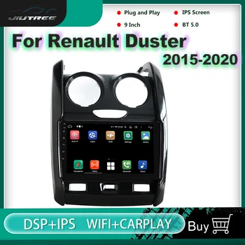Android de 10 carros de Rádio Para Renault Duster 2015-2020 de Navegação do GPS do Carro DVD Player de Multimídia de Auto Stereo Receptor de Áudio da Unidade principal