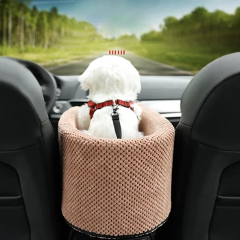 Animal de estimação Lavável Carro Assento de Segurança Anti-suja Tapete Console Central Canil de Viagem Portátil Gato Cama do Cão Protetor