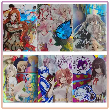 Deusa História Cartão Mr-Cartão de Personagens de Anime Hot Stamping Processo de Brinquedos Colecionáveis Cartões de Natal, Presentes de Aniversário