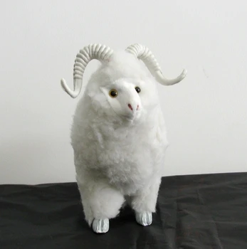 frete grátis mini modelo de ovelha linda ovelhas ornamento ovelhas figuras de brinquedo 20x17cm