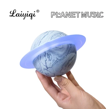 Laiyiqi planeta música Sonhadora Design de alto-falante bluetooth LED Ambiente lâmpada de Saturno os anéis de planetas anel Popular bocinas a caixa de som da BT