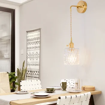 moderna led de parede de madeira casa de banho de luz do diodo emissor de luz de parede de quarto de luz da lâmpada o deco home de luz de sala de estar