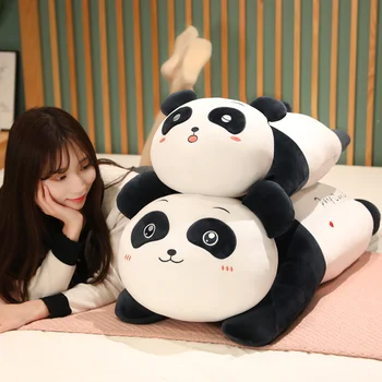 Novo Urso Boneca Panda Brinquedos De Pelúcia Almofadas De Pelúcia Em Forma De Almofada De Decoração De Quarto De Porco Boneca Baby Kids Presente De Aniversário