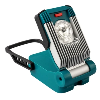 Quente-Para Makita 14,4 V/18V 9W do DIODO emissor de Luz Bateria de Lítio Portátil USB Lâmpada ao ar livre Lanterna Holofote