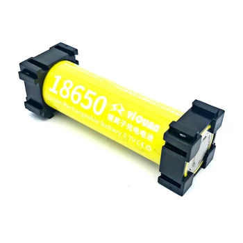 R2LB 100Pcs 18650 Li-ion Bateria Titular Stand Bateria Cilíndrica Pacote de Suporte de Segurança Anti Vibração da caixa Plástica Caixa