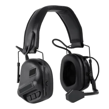 Táticas de Caça de Airsoft Fone de ouvido Head-mounted redução de ruído versão da V geração de chips militry de tiro fone de ouvido