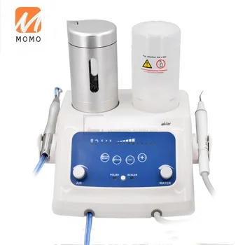 Ultra-sônica piezo scaler polisher air dispositivo em uma unidade de SUGESTÃO / Sandblaster polimento ultra-sônica piezo tratamento terapia oral