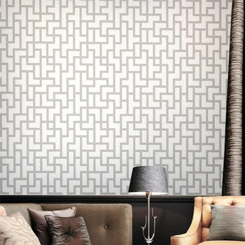 WELLYU Novo Chinês-estilo em relevo lattice papel de parede de estudo sala de estar, restaurante, casa de chá, loja de chá de partição 3d papel de parede